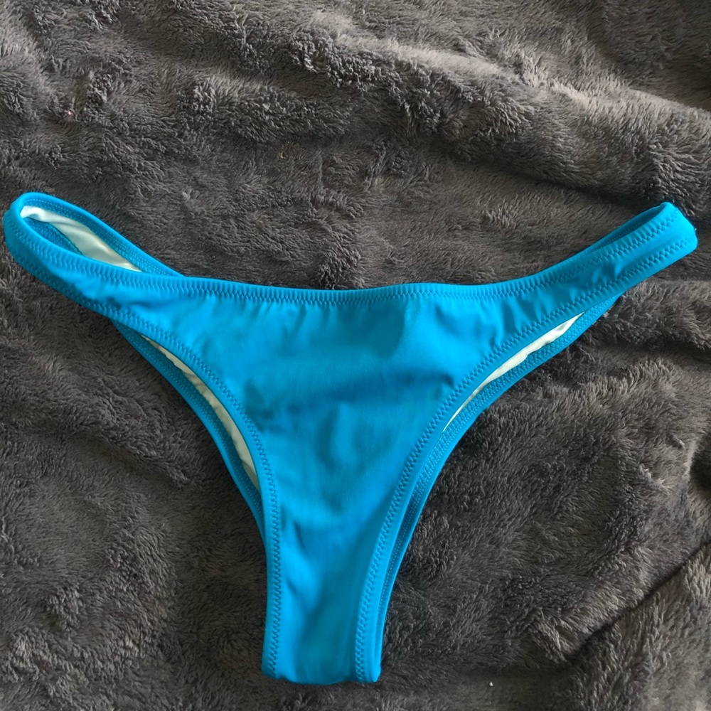 victoria secret teal itsy bikini bottom